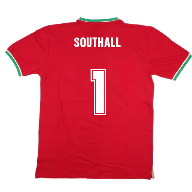 False Nein Wales Home Vintage Shirt (SOUTHALL 1)-SoccerKits Hub | Buy Soccer Jerseys Online